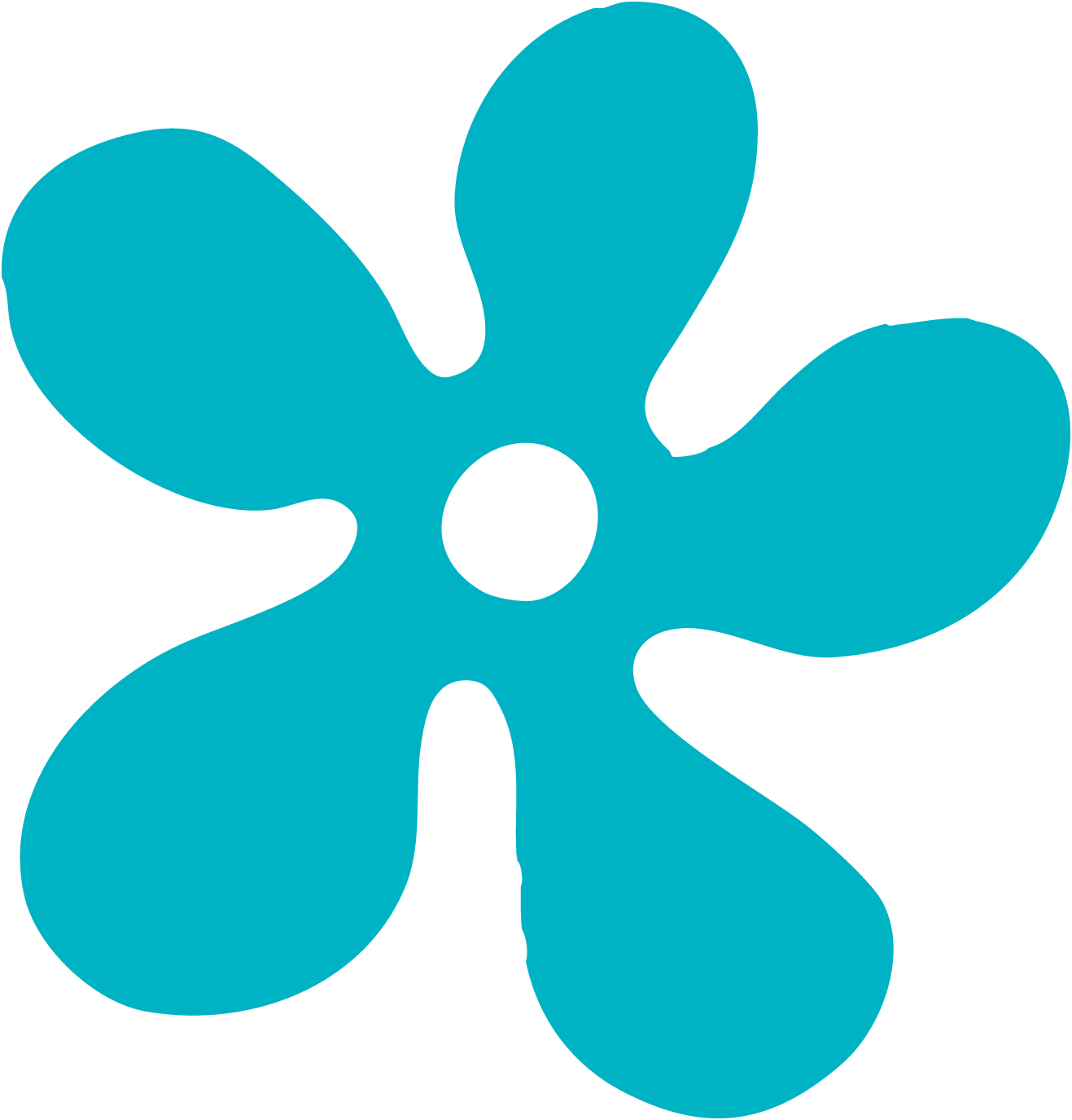 Fleur bleu